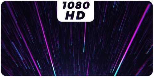 Dynamic Light Speed Streaks Motion Background