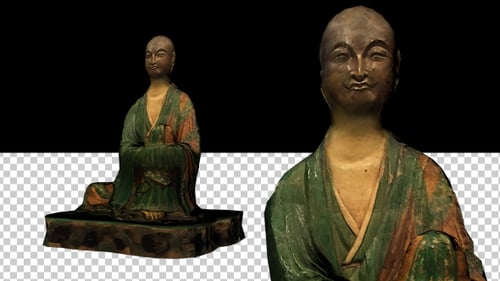 Statue Bouddha vert