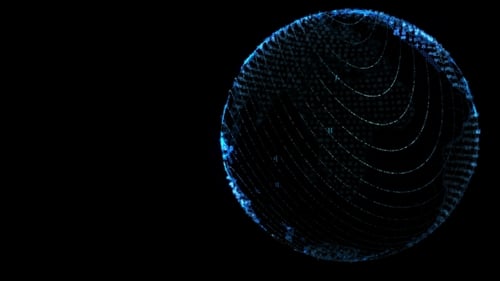 Blue Apps World Globe Loopable Concept