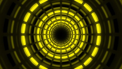 Yellow Light Tunnel