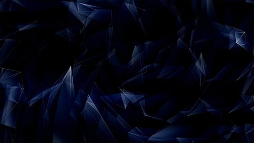 Blue Spiral Triangles Background