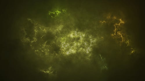 Dunkle Goldene Wolken Partikel Hintergrundschleife