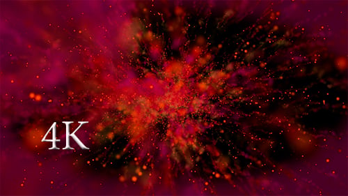 Rote Explosion 4K