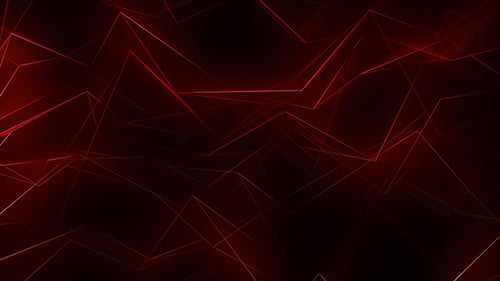 Red Glowing Neon Lines Background Loop