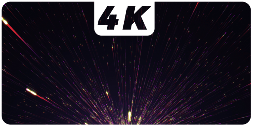 Dynamic Abstract Light Streaks Background Animation