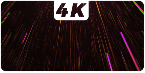 Colorful Light Streaks Moving Up Abstract Background