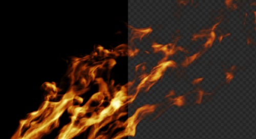 Dynamic Realistic Fire Flame Visual Effect