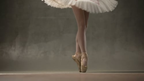 Junge Balletttänzer im Studio