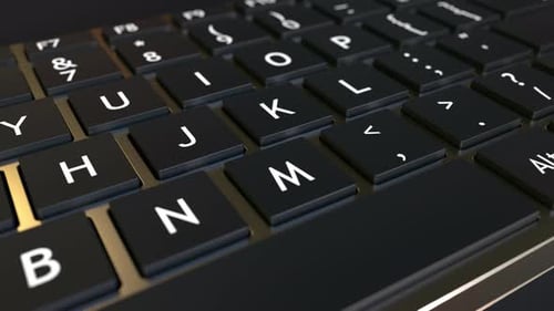 Computer Keyboard and Jack-in-the-box STOP Message