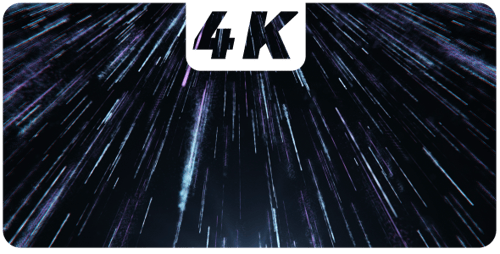 Abstract Futuristic Light Speed Stream Animation Background