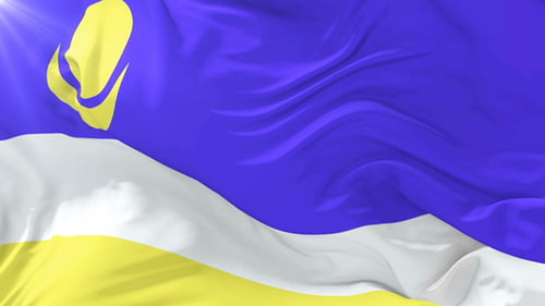 Drapeau de la République de Bouriatie