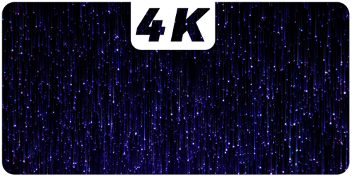 Shimmering Abstract Particles Falling Light Trails Background
