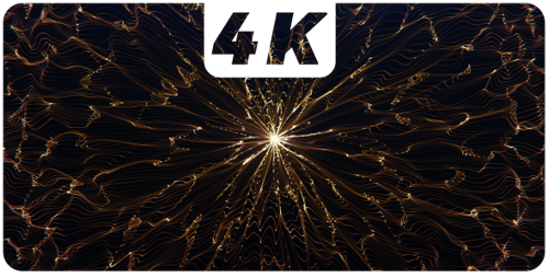 Dynamic Abstract Particle Light Energy Flow Background