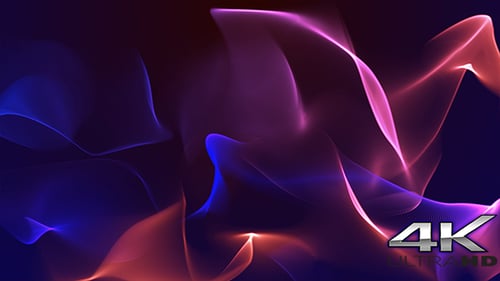 Beautiful Glowing Particles Background Loop