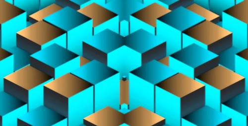 Fresh Cube VJ Loop-Hintergrund