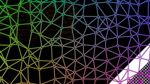 Network Nodes Connections Background