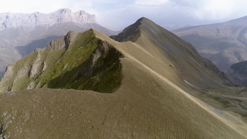 Flight of the Drone Along the Ridge