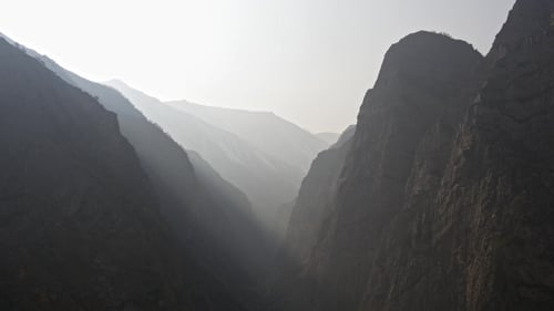 Dark Terrible Gorge of Unknown Mountains