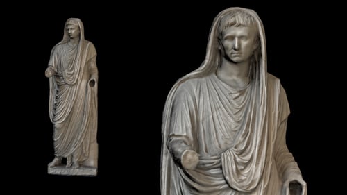 Greek Soldier Statue