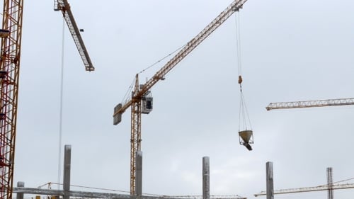 Grúa de construcción Torre de trabajo