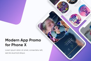 Modern App Promo