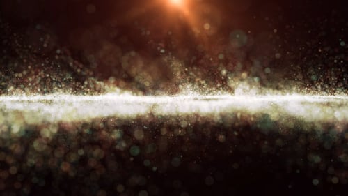 Holiday Colorfull Particles