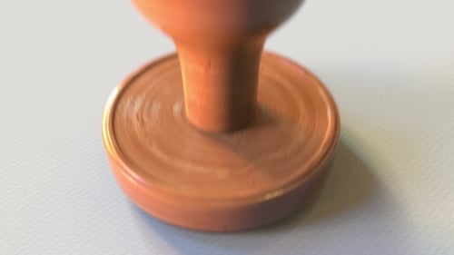MADE IN FINLAND Wooden Stamp