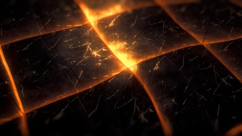 Abstract Burning Floor