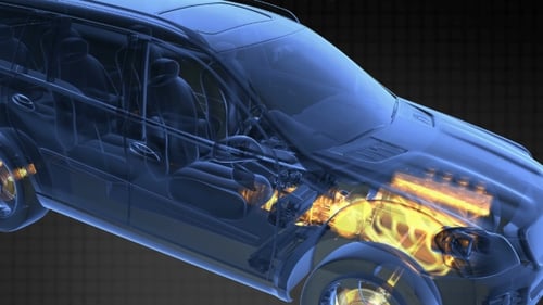 Transparent Car Rotate