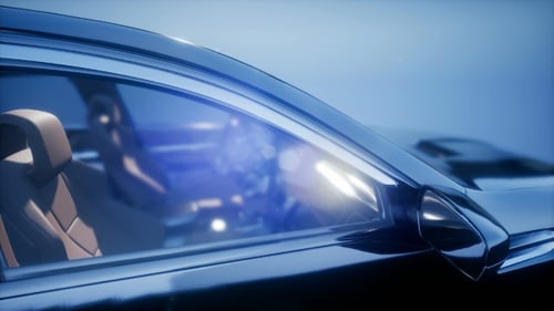 Sleek 3D Car Animation Dynamic Content Reveal