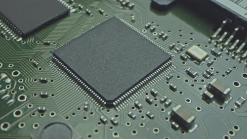 Computer Circuits Hardware Footage