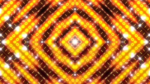 Flashing Geometric Kaleidoscope Lights Pattern Loop