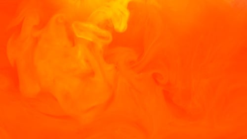 Abstract Orange and Yellow Color Blend