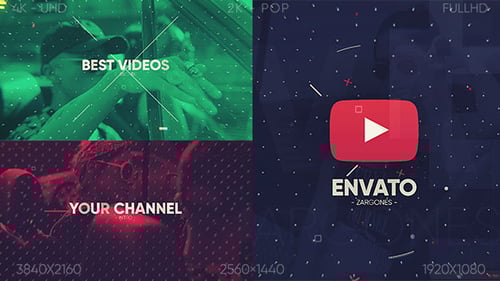 Modern Trap Glitch Logo