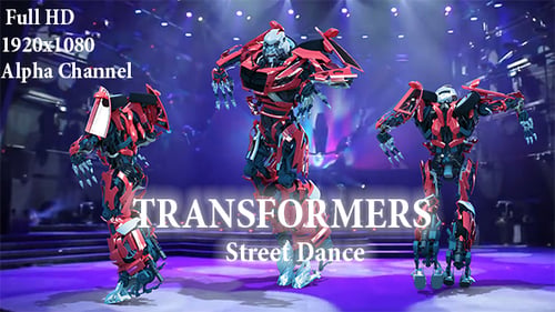 Street Dance Roboter