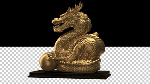 Chinesische Goldene Drache