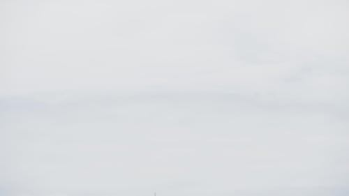 Airplane in the Clouds