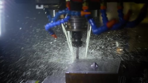 Metalworking CNC Milling Machine.