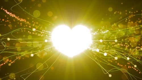 Warme Kraft der Liebe