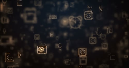 Loop Moved Home Appliances Icons