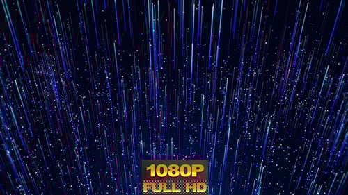 Futuristic Abstract Particle Light Streaks Background