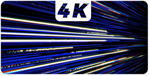 Abstract Futuristic Light Streaks Hyperspace Tunnel Background