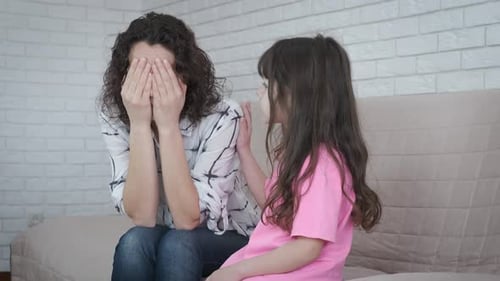 Mother is depressed.