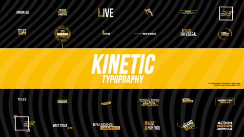 Kinetic Typography