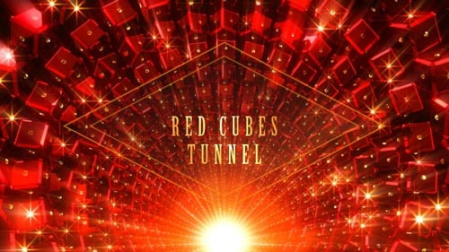 Roter Würfeltunnel