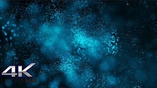 Abstract Particles Background 4k
