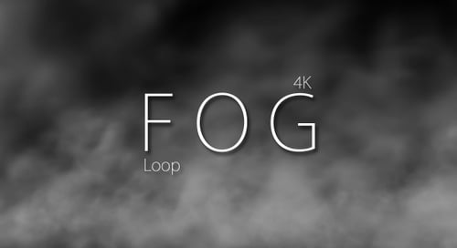 Animated Realistic Smoke Fog Effect for Visual Transitions