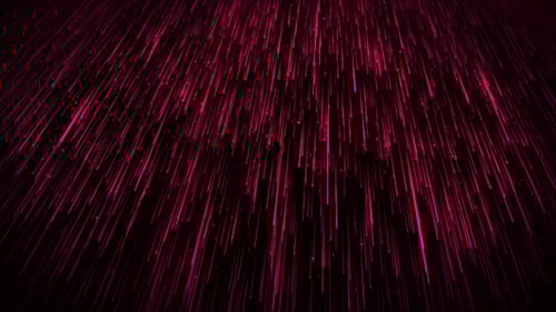 Abstract Pink Light Streaks Falling Digital Background Loop