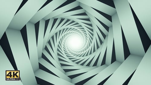 White Spiral Tunnel
