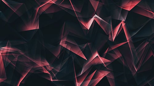 Abstract Dark Red Geometric Polygonal Background Loop Animation